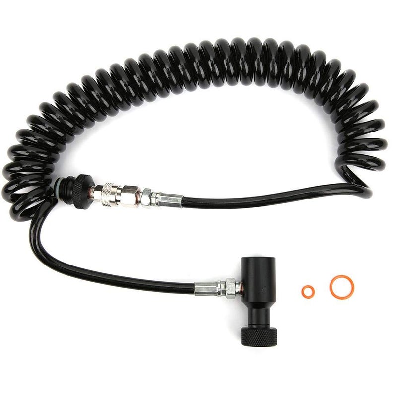 Aluminium Paintball Remote Coil Hose High Pressure 3000psi Air Line - Image 2