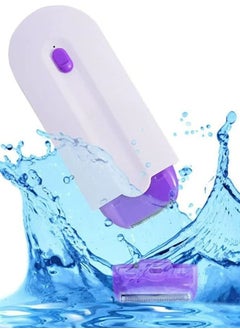 Beautiful Blue light Induction Hair Removal Device, Women's Shaving Device, Laser Hair Removal Instrument  - Image 3
