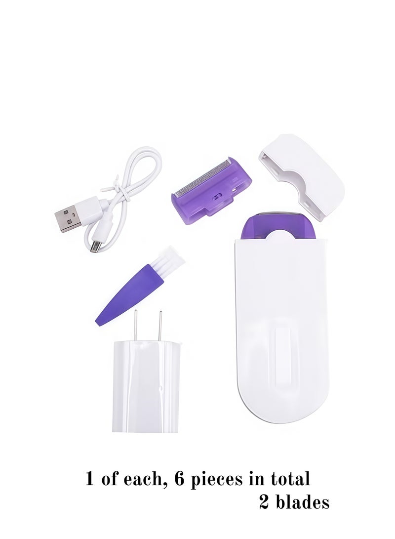 Beautiful Women's Shaving Device,Blue light Induction Hair Removal Device,Laser Hair Removal Instrument - Image 3