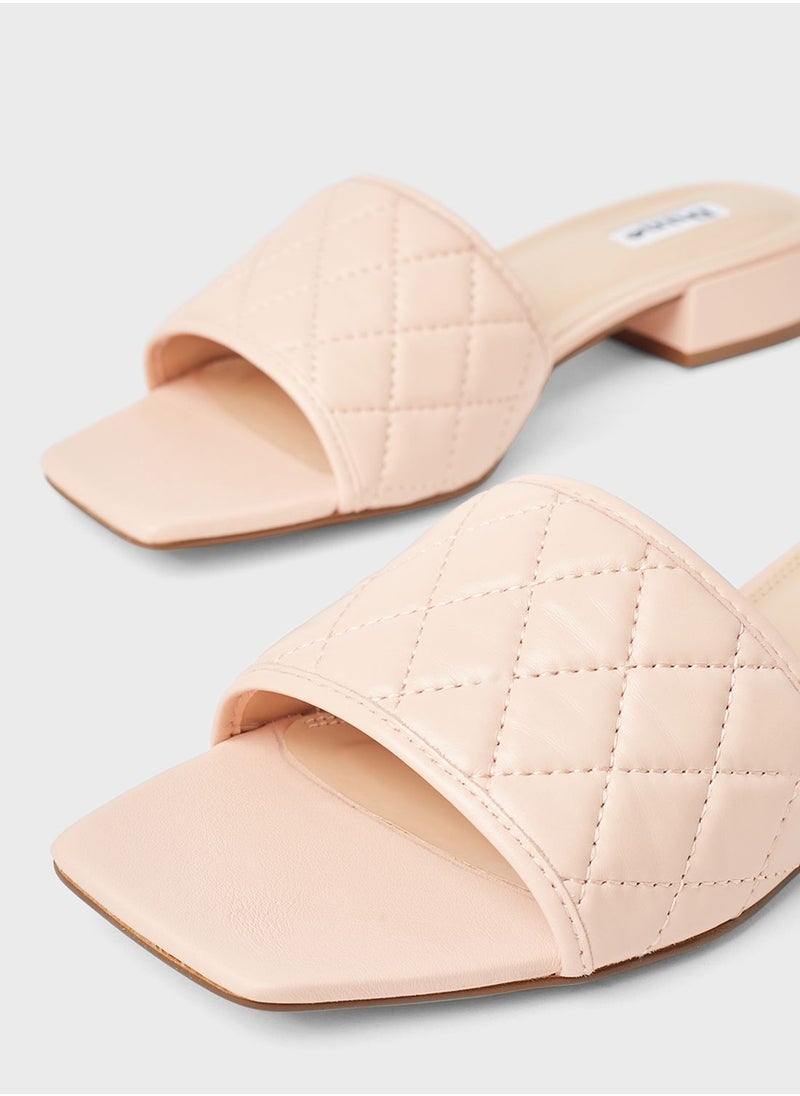 Dune LONDON - صندل جلدي خطي - Image 1