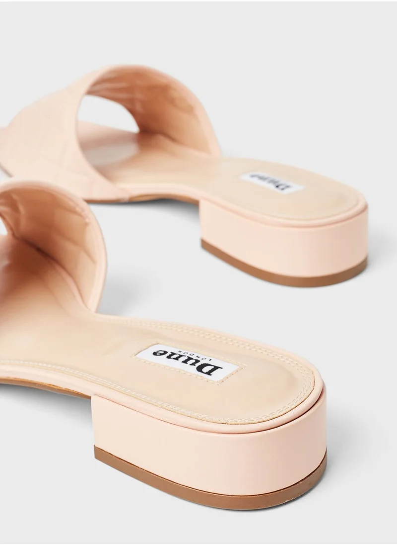 Dune LONDON Linear Di Leather Sandals