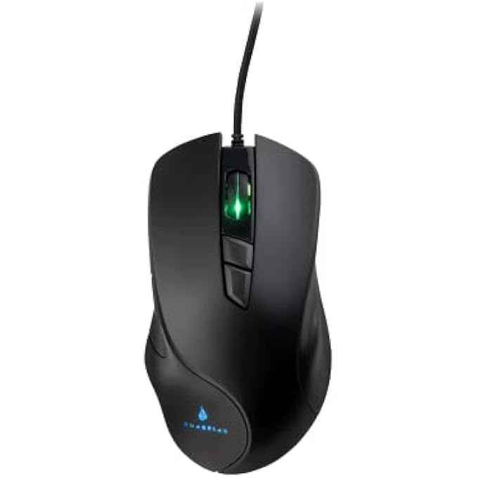SUREFIRE MARTIAL CLAW GAMING MOUSE WITH RGB LIGHTING, PC MOUSE WITH 7 PROGRAMMABLE BUTTONS, WIRED MOUSE, 7,200 DPI COMPUTER MOUSE WITH 1.8 M CABLE - Image 1