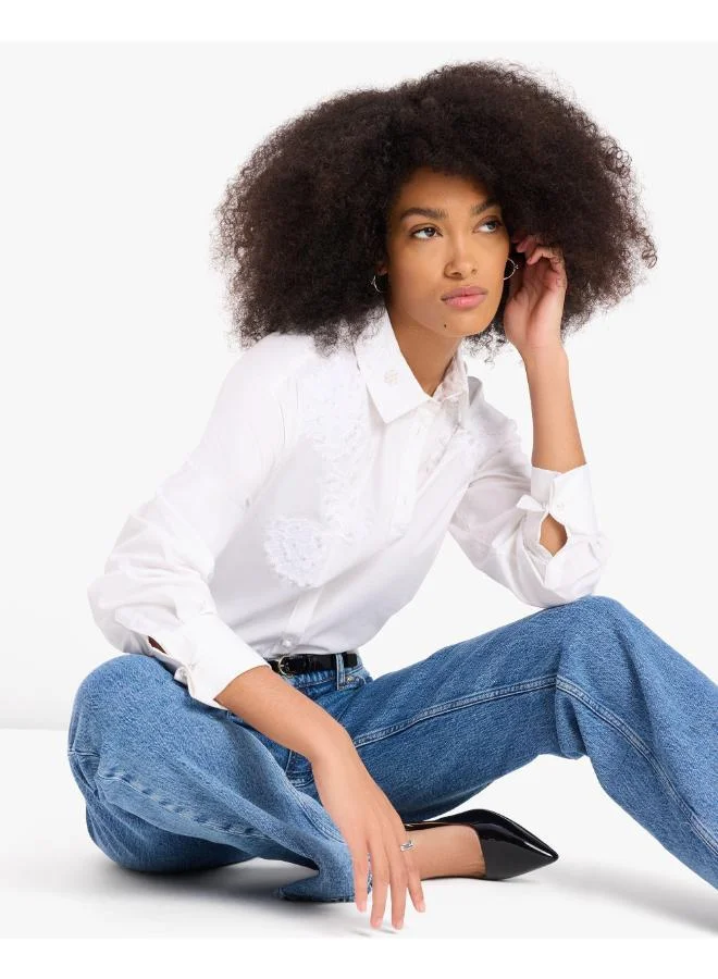 كيت سبيد Autumn Paisley Embroidered Shirt