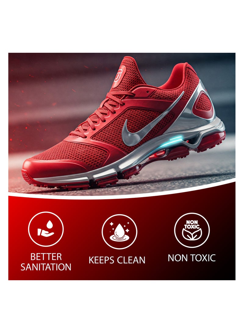 All day wipes All Day Sneaker Wet Wipes (Quick & Effective Cleaning)-80 Count: Instantly Removes Dirt, Scuffs, and Stains from All Sneaker Materials. Quick-Dry Formula, Travel-Friendly - Image 3