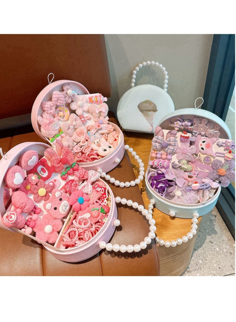 Little Girl Headpiece Princess Cute Set Gift Box - Image 3