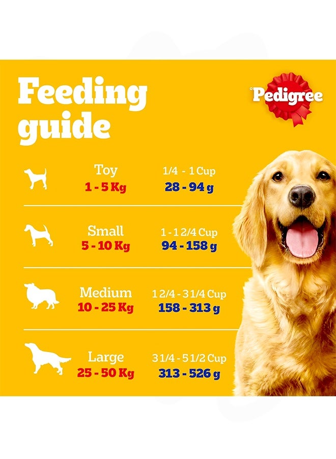 Pedigree Chicken And Vegetables Adult Dry Dog Food - 10 KG - Image 4