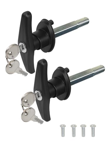 Quality Life Truck Cap THandle Lock for Camper Shell Replacement Locking Latch Parts Truck Bed Topper Door Locking Accessories Kit with Keys LR - Image 1