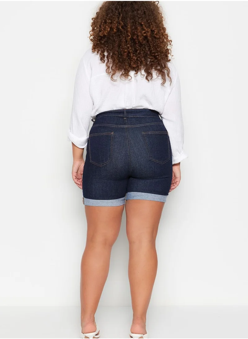 ترينديول كيرف High Waist Skinny Shorts