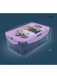 Disney Stor Rectangular Food Container With Removable Compartments 1190 Ml
Frozen Trust The Journey  - Image 3