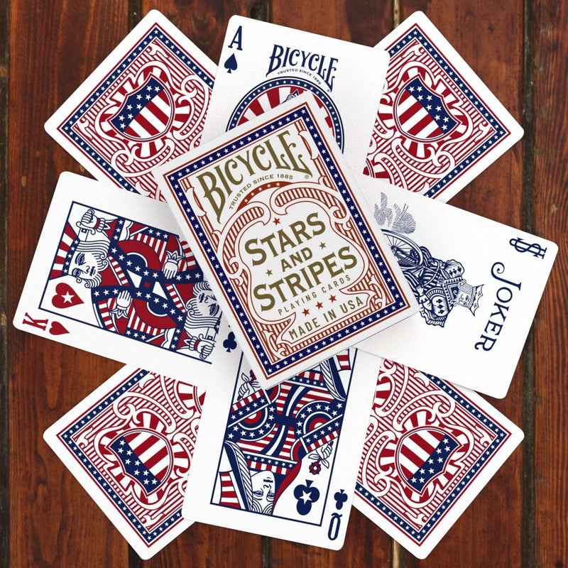 Bicycle Stars and Stripes Playing Card, American Playing Cards, American Flag Design, 1 Deck - Image 4