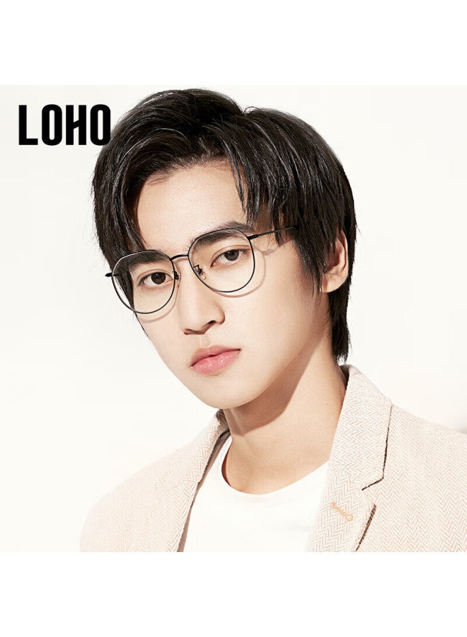 Loholoho Uni Ultra-light Anti-blue Light Anti-radiation Gl Blue Light Blocking Clear Lens Fashion Eyewear Frame Lhf006 - Image 1