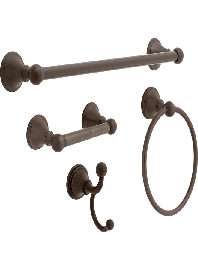 DELTA FAUCET 138034 Crestfield, Bath Hardware Accessory, Towel Ring, Venetian Bronze - Image 3