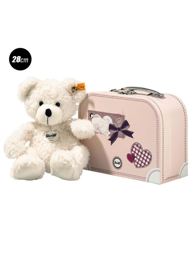 Steiff Teddy Bear Lian Handheld Suitcase Gift Set, Doll Plush Toy, Stuffed Animal Pillow, Birthday Present Gift Box - Image 1