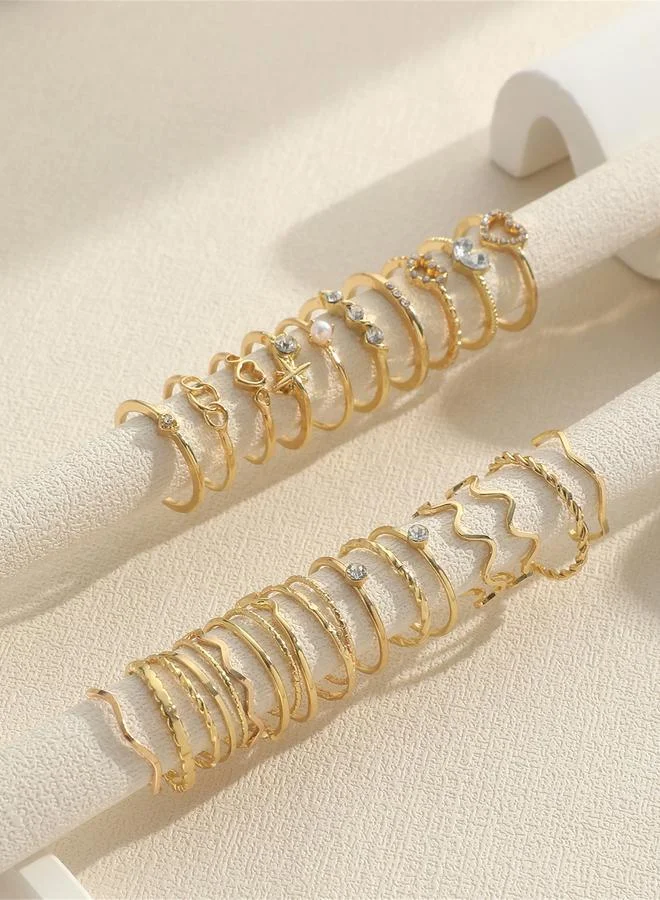 Take Two Take Two Set of 28 - Assorted Casual Rings