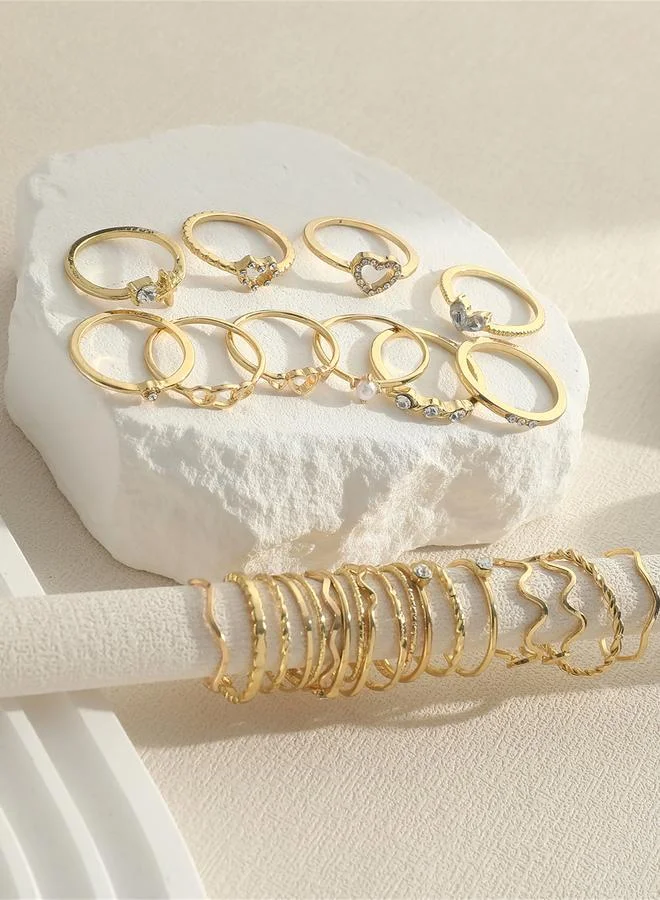 Take Two Take Two Set of 28 - Assorted Casual Rings