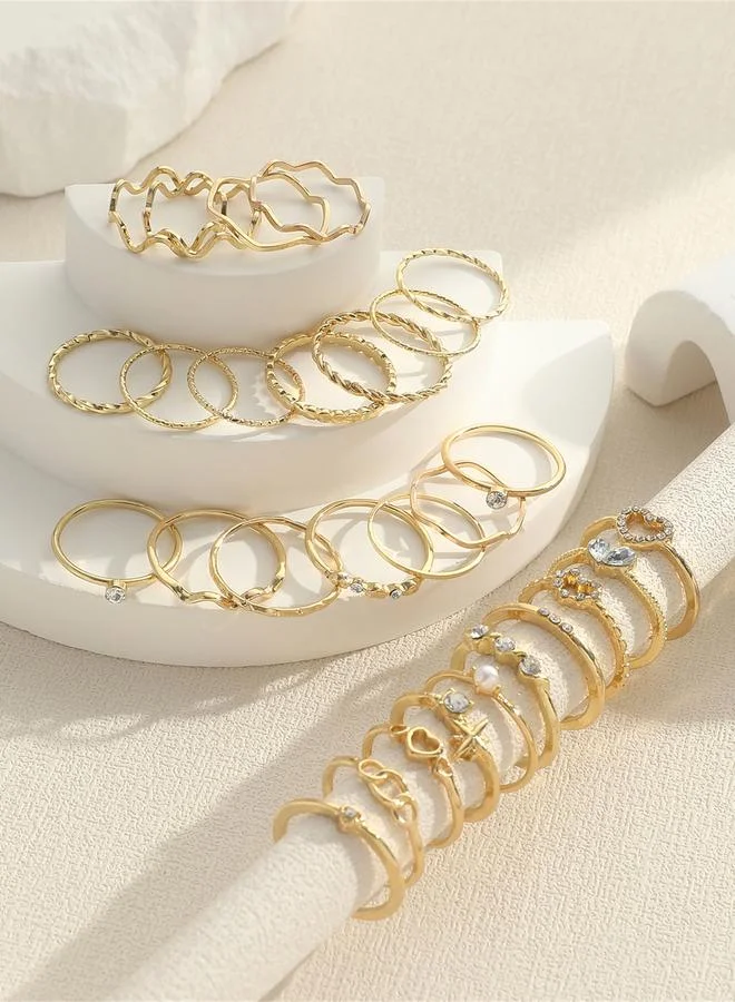 Take Two Take Two Set of 28 - Assorted Casual Rings