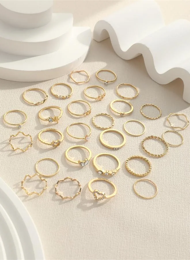 Take Two Take Two Set of 28 - Assorted Casual Rings