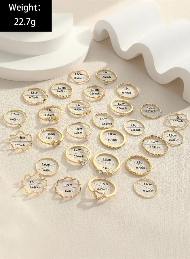 Take Two Take Two Set of 28 - Assorted Casual Rings