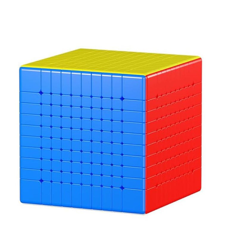 HELLOCUBE 10x10 Speed Cube Stickerless Cube - Image 3