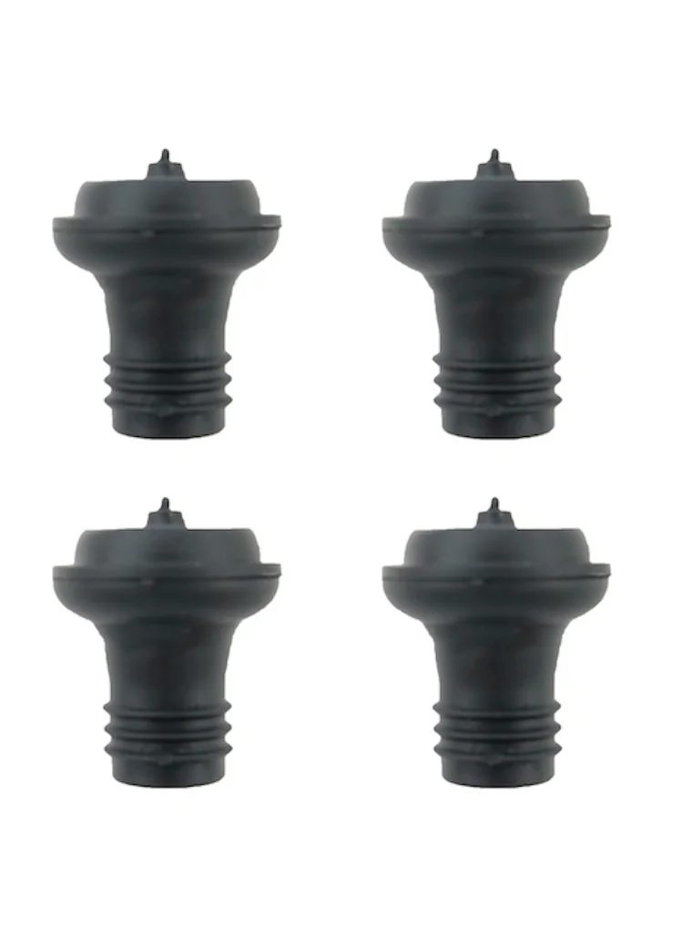 بوينت-فيرجول Bottle Stoppers Black Set of 4