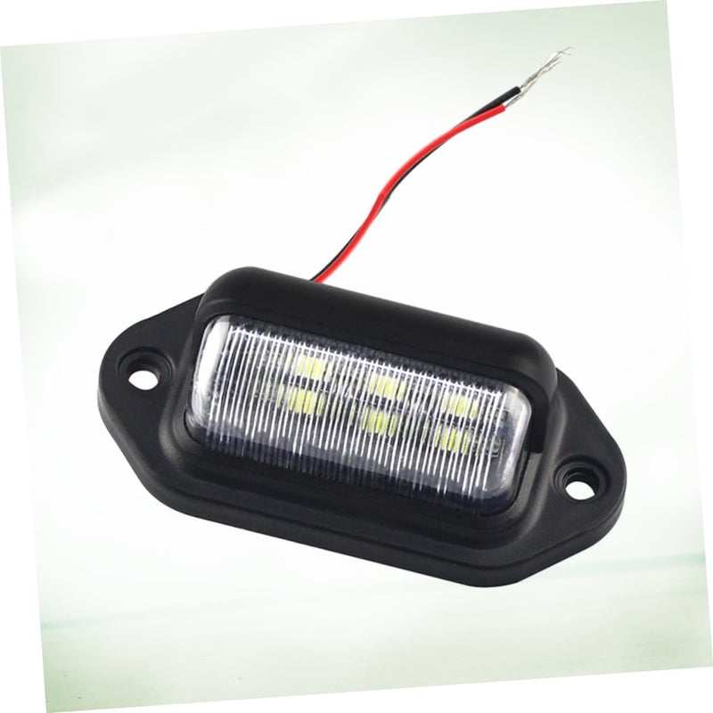Red LED License Plate Light High Brightness Low Power Easy Install Truck Trailer - Image 5