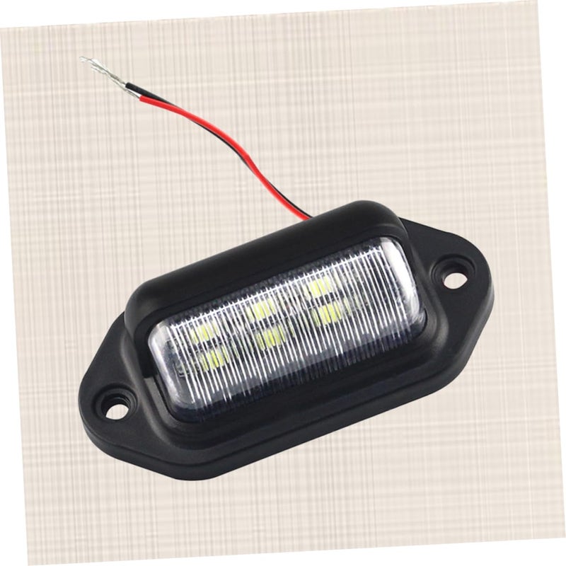 Red LED License Plate Light High Brightness Low Power Easy Install Truck Trailer - Image 4