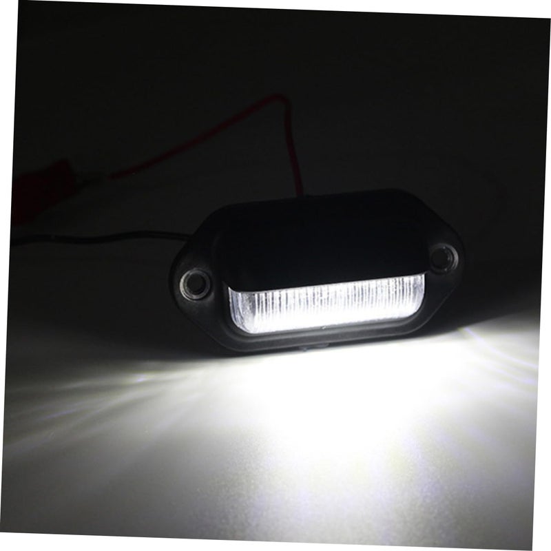 Red LED License Plate Light High Brightness Low Power Easy Install Truck Trailer - Image 3
