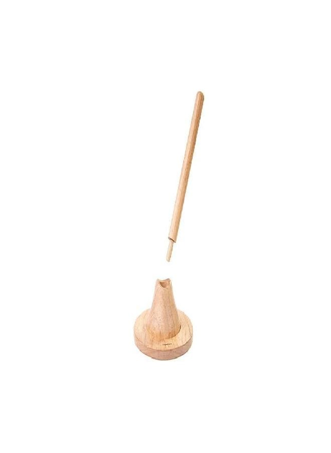 PlanToys PlanToys Wooden Sorting & Stacking Tree (5149) | Sustainably Made from Rubberwood and Non-Toxic Paints and Dyes  - Image 3
