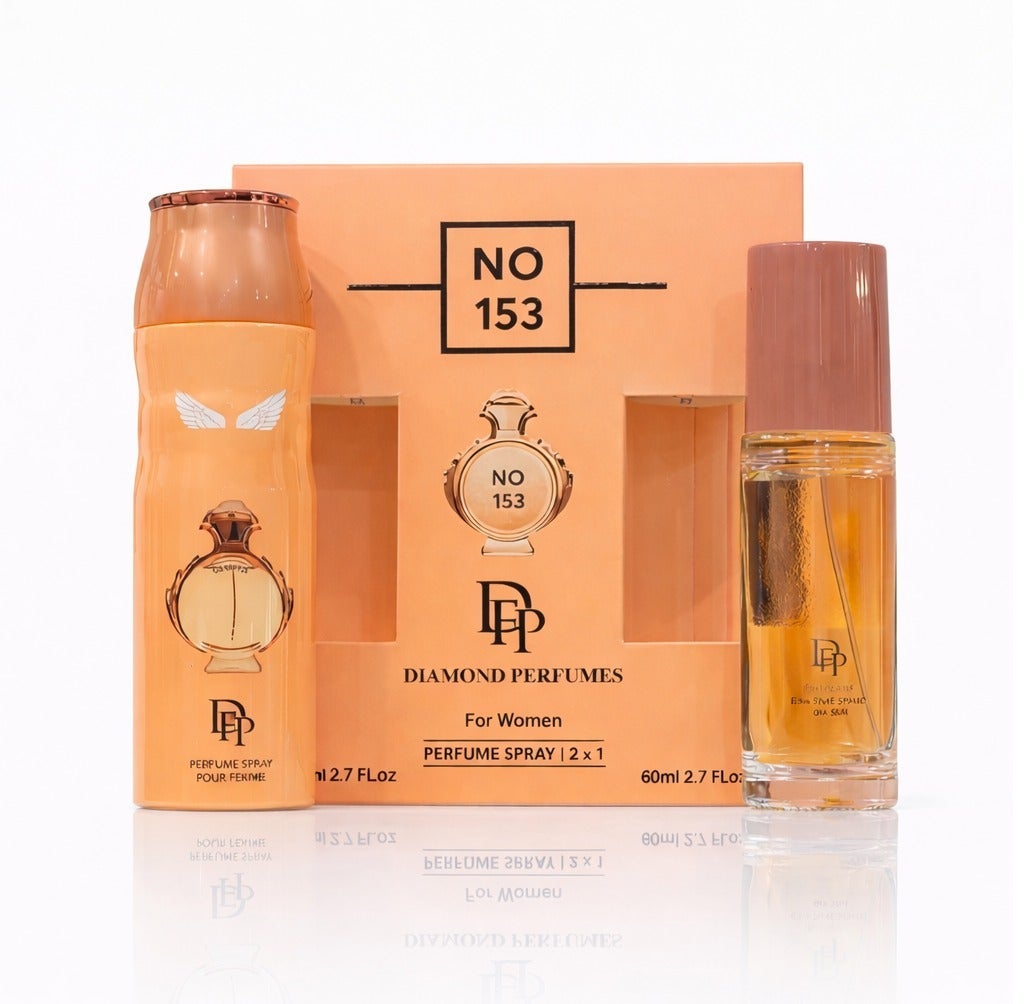 GIFT SET NO 153 PERFUUME SPRAY 2*1 For Women