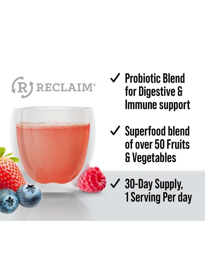 Complete Nutrition Reclaim Multi Pure Mixed Berry, Digestive and Immune Support, Vitamin and Mineral Supplement (30 Servings), 8.36 Ounce, (RC-BERY-030-SV) - Image 2