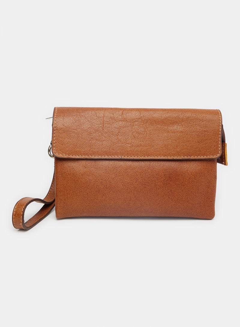 Leather Crossbody Bag - Image 1