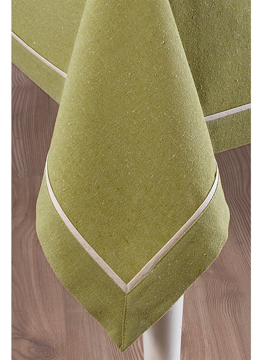 Ödel Home Buldan Linen Piping Table Cloth  - Image 3