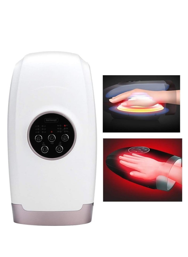 Cool Baby COOLBABY Electric Hand Massager,6 Modes and 6 Levels Pressure Point Massage with Air Compression and Heat for Arthritis,Pain Relief,Carpal Tunnel and Finger Numbness - Image 1