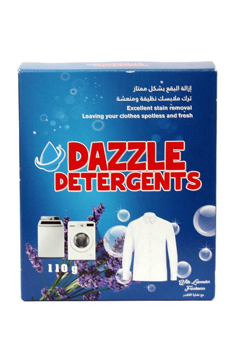 دازل مسحوق غسيل 110 جرام برائحة اللافندر المنعشة
