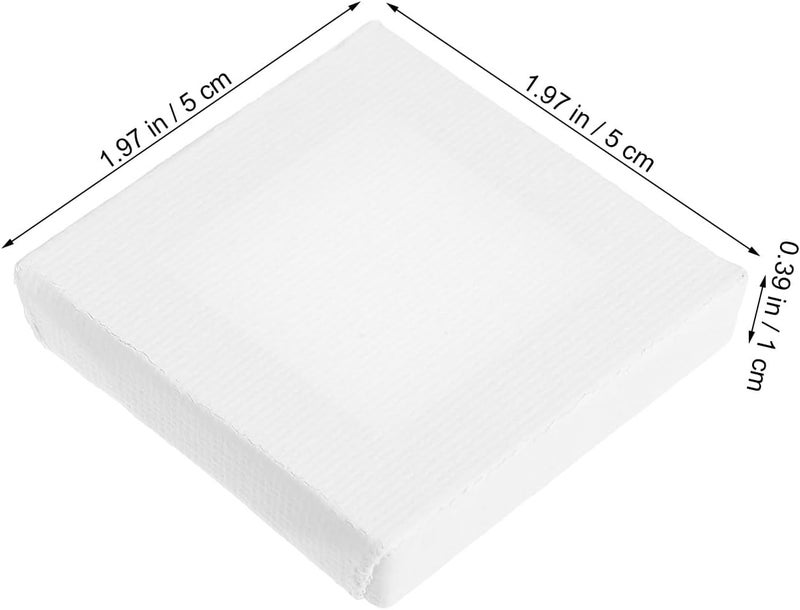 ibasenice 24Pcs Cotton Canvas Panels for Oil Drawing DIY Blank Art Boards with Tight Stretch and Wrapped Corners Versatile Painting Frames for Beginners and Hobbyists Bulk Pack for Creative - Image 2