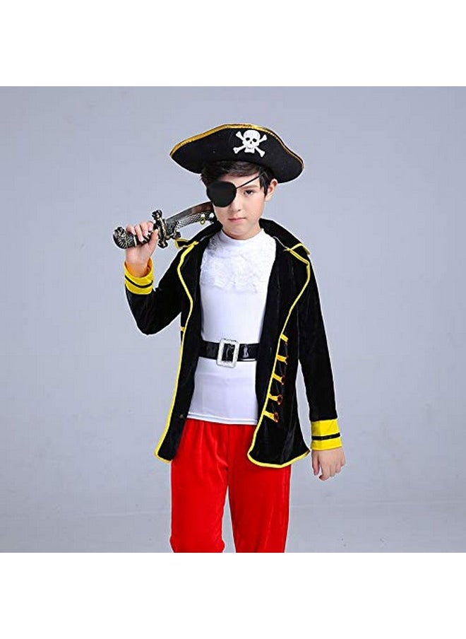 Oarkive SUWOW Eye Patches Pirate Mask Eyepatch for Lazy Eye Black Eye Patch for Glasses Medical Eye Patches for Adults Kids Children for Halloween Christmas Cosplay Pirate Theme Costume  - Image 5