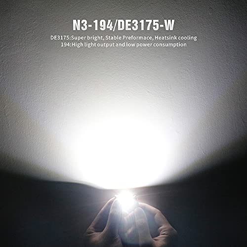 SIR IUS LED N3 DE3175 31MM 194 168 2825 Combo LED bulbs white Super Bright 300 Lumens 3030 Chipset for Japanese Car Truck Interiors Dome Map Door Courtesy License Plate Lights pack of 10 - Image 4