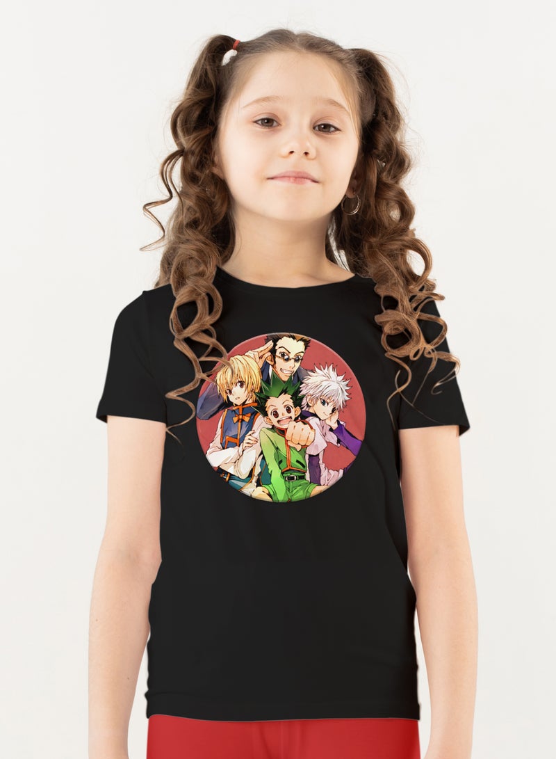 Fashion World Cotton T-shirt Printed with High-quality Anime Hunter X Hunter - Image 1