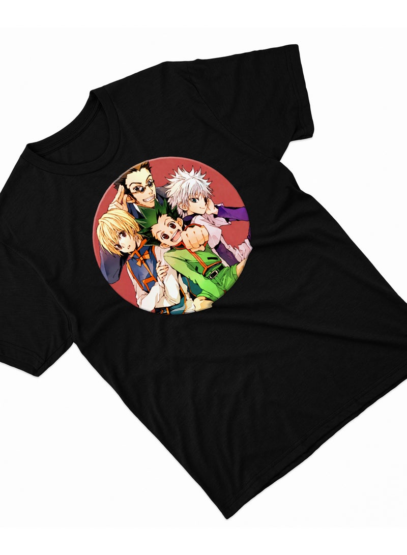 Fashion World Cotton T-shirt Printed with High-quality Anime Hunter X Hunter - Image 2