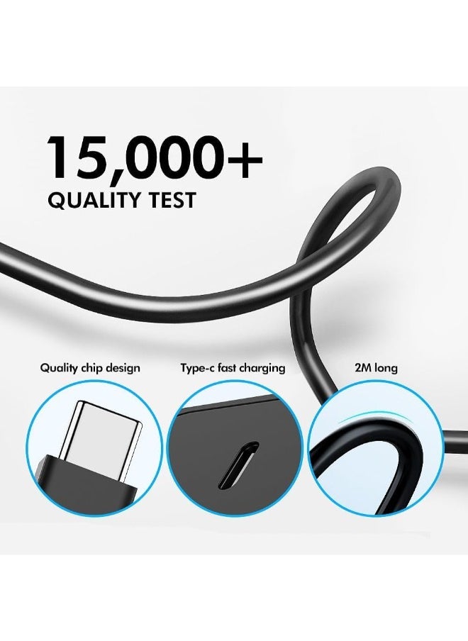 Fast charger for Samsung Galaxy, charger head with a 25-watt charging cable (high quality and performance) from Promas, S24 Ultra, S24 Plus, S24, S23 Ultra, S22 Ultra, , comes with a UCB C cable