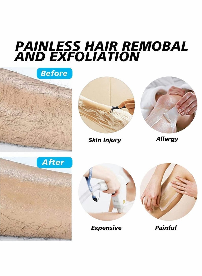 NIBEMINENT Crystal Hair Eraser | Magic Remover Painless Exfoliation Removal Tool for Men Women - Image 2