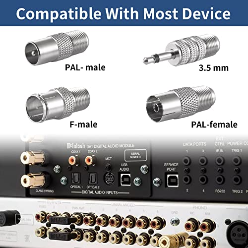 eifagur Strong Magnetic Base FM Radio Telecopic Antenna for Yamaha Pioneer Onkyo etc Bose Wave Music System FM Radio Bluetooth Home Stereo Receiver AV Audio Video Home Theater Tuner, Eifagur - Image 4
