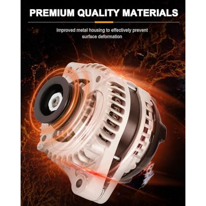 ROADFAR New Alternator Replacement for Acura for MDX 05-09, for Acura for RL 05-08, for Acura for TL 05-08, for Honda for Odyssey 05-07, for Honda for Pilot 05-08, for Honda for Ridgeline 06-08 11030 - Image 2