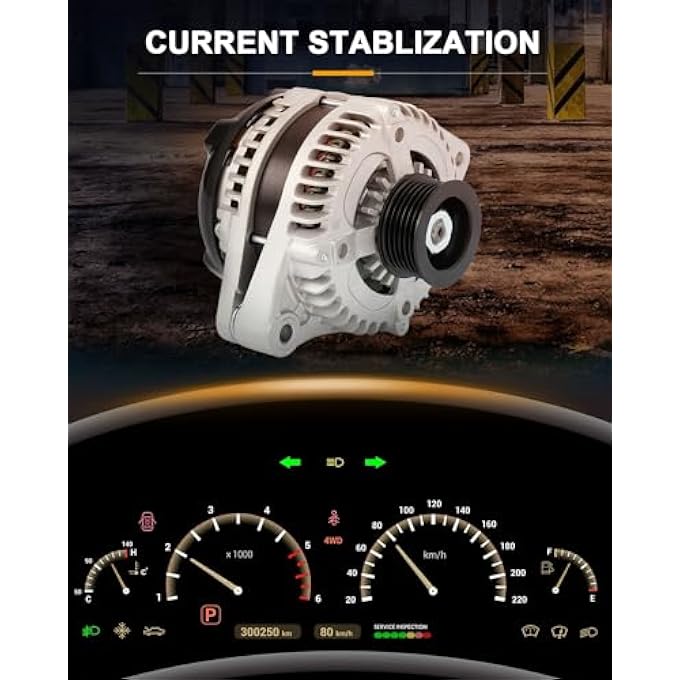 ROADFAR New Alternator Replacement for Acura for MDX 05-09, for Acura for RL 05-08, for Acura for TL 05-08, for Honda for Odyssey 05-07, for Honda for Pilot 05-08, for Honda for Ridgeline 06-08 11030 - Image 3