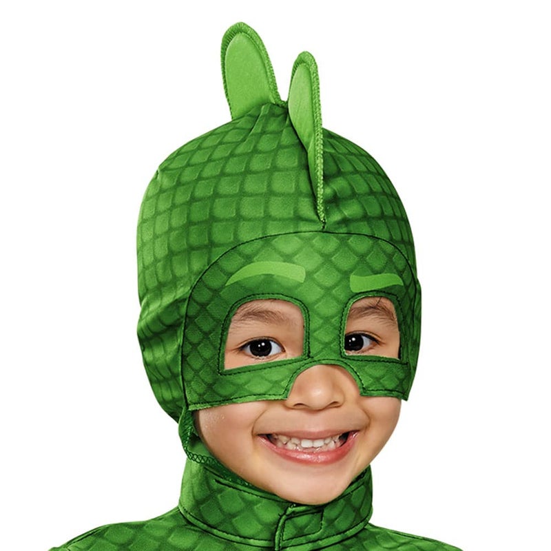 Disguise PJ Masks Gecko Costume for Toddlers, Official PJ Masks Costume Jumpsuit - Image 2