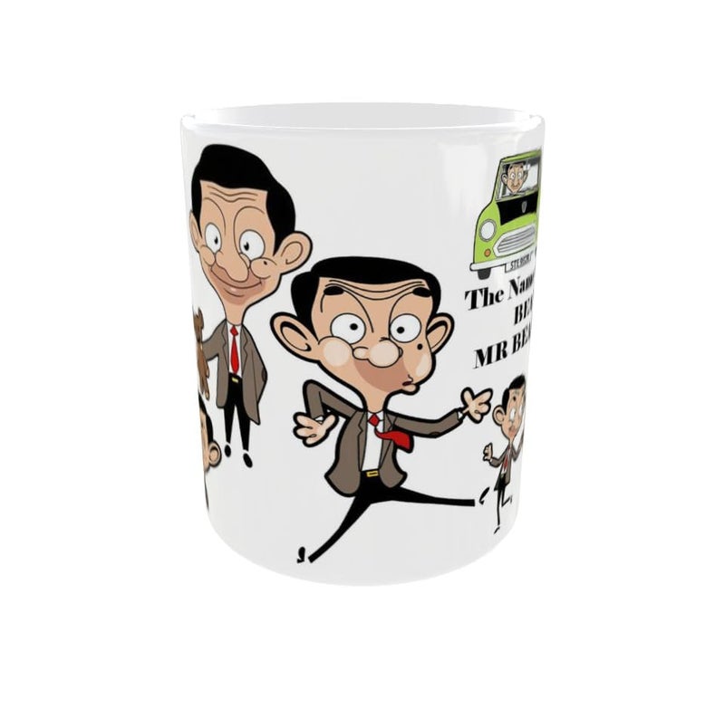 TAJNAN Cartoon Mugs Best Gift for Kids Brother Sister Son Daughter Boys Girls Hd Printed Microwave Safe White Ceramic Coffee Mug (350 ml) - Best Gift for Valentines - Image 4