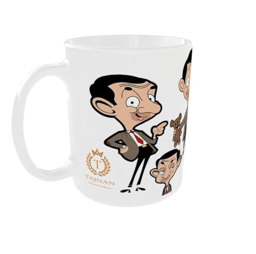 TAJNAN Cartoon Mugs Best Gift for Kids Brother Sister Son Daughter Boys Girls Hd Printed Microwave Safe White Ceramic Coffee Mug (350 ml) - Best Gift for Valentines - Image 1