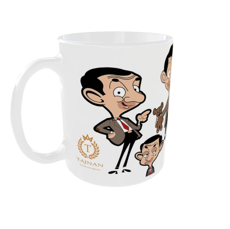 TAJNAN Cartoon Mugs Best Gift for Kids Brother Sister Son Daughter Boys Girls Hd Printed Microwave Safe White Ceramic Coffee Mug (350 ml) - Best Gift for Valentines - Image 2
