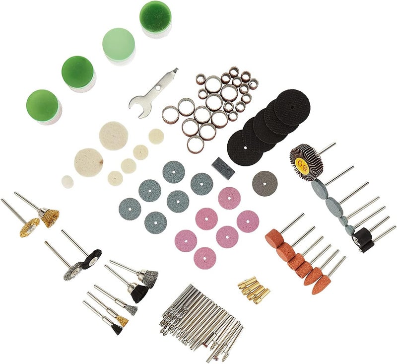 140Pcs Bit Set Suit Mini Drill Rotary Tool & Fit Dremel Grinding,Carving,Polishing Tool Sets,Grinder Head