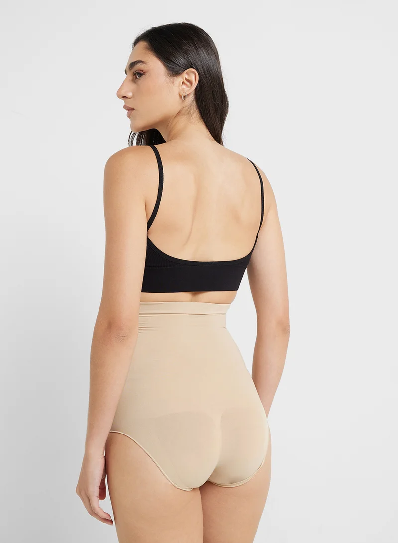 Ginger Seamless Sculpt High-waist Brief